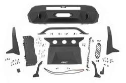 Rough Country Suspension Systems - Rough Country 10717 High Clearance Front Bumper w/12K Winch for Toyota Tacoma - Image 6