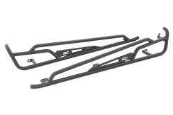 Rough Country Suspension Systems - Rough Country Tubular Rock Sliders Black for Polaris RZR XP 4 1000 93065 - Image 6
