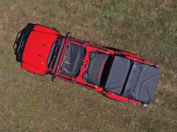 Rough Country Suspension Systems - Rough Country Extended Mesh Bikini Top Black for 20-24 Gladiator JT 85118 - Image 4