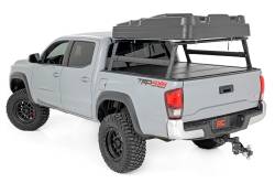 Rough Country Suspension Systems - Rough Country 99057 Hard Side Rack Mount Roof Top Tent w/Ladder Gray - Image 2
