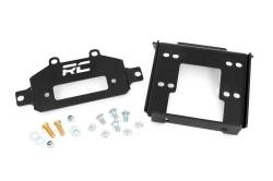 Rough Country Suspension Systems - Rough Country Front Winch Mount Kit Black for Polaris RZR XP 1000 93042 - Image 1