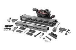 Rough Country Suspension Systems - Rough Country 97001 Bumper Mount 12" LED Light Bar Kit for Defender HD - Image 1