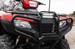 Rough Country Suspension Systems - Rough Country 92016 Bumper Mount Dual 6" LED Light Bar Kit for Honda Foreman - Image 1