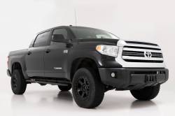 Rough Country Suspension Systems - Rough Country RPT2 Side Step Bars Black for 07-21 Toyota Tundra CrewMax 41005 - Image 2