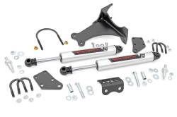 Rough Country Suspension Systems - Rough Country V2 Dual Steering Stabilizer 2"-8" Lift Super Duty 4WD 8749270 - Image 2