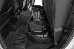 Rough Country Suspension Systems - Rough Country RC09041 Rear Underseat Storage Bin Black for Silverado/Sierra Dbl - Image 1
