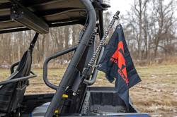 Rough Country Suspension Systems - Rough Country LED Whip Light Mounts Black for Kawasaki Teryx 94010 - Image 6