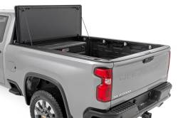 Rough Country Suspension Systems - Rough Country Hard Tri-Fold Tonneau Cover Silverado/Sierra HD 6.9' 49120651 - Image 2