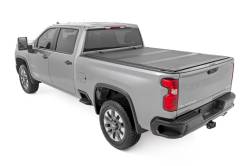 Rough Country Suspension Systems - Rough Country Hard Tri-Fold Tonneau Cover Silverado/Sierra HD 6.9' 49120651 - Image 3