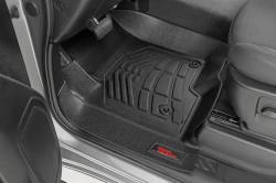 Rough Country Suspension Systems - Rough Country SM21612 Fr/Rr Floor Liners Black for 19-26 Silverado/Sierra Crew - Image 2
