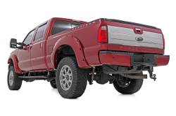 Rough Country Suspension Systems - Rough Country Power Running Boards Black 08-16 Super Duty Crew PSR091710 - Image 4