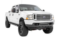 Rough Country Suspension Systems - Rough Country SRB991691A HD2 Running Boards Black for 09-16 Super Duty Crew - Image 4