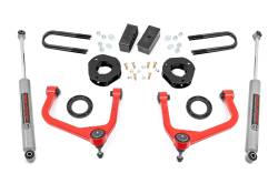 Rough Country Suspension Systems - Rough Country 28830RED 3.5" Suspension Lift Kit for 19-24 Sierra 1500 Gas - Image 1