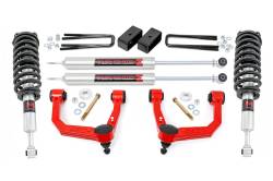 Rough Country Suspension Systems - Rough Country 74240RED 3.5" Suspension Lift Kit for 05-23 Toyota Tacoma 4WD - Image 1