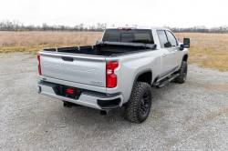Rough Country Suspension Systems - Rough Country Soft Roll-up Vinyl Tonneau Cover Silverado/Sierra 6.9' 42120690 - Image 6