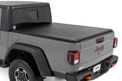 Rough Country Suspension Systems - Rough Country Soft Roll-up Vinyl Tonneau Cover for Jeep Gladiator 5' 42620500 - Image 1