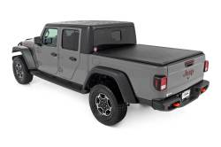 Rough Country Suspension Systems - Rough Country Soft Roll-up Vinyl Tonneau Cover for Jeep Gladiator 5' 42620500 - Image 3