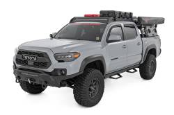 Rough Country Suspension Systems - Rough Country 71096 SRL2 Drop Step Nerf Bars Black for 05-23 Tacoma Double - Image 3