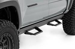 Rough Country Suspension Systems - Rough Country 71096 SRL2 Drop Step Nerf Bars Black for 05-23 Tacoma Double - Image 4