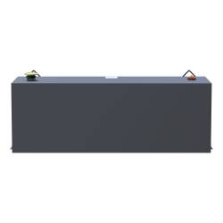 UWS - UWS ST-100-RT-MB Matte Black 100-Gallon Rectangle Steel Transfer Tank - Image 2