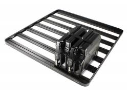 Front Runner - Front Runner Outfitters Roof Rack Double Jerry Can Mount Black JCHO014 - Image 1
