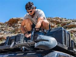 Front Runner - Front Runner Outfitters Slimline II Roof Rack Shovel Mount Black RRAC024 - Image 5