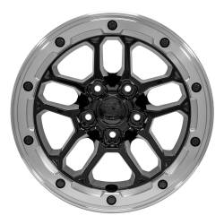 Defiant - Defiant Wheels DF01 17x8 5x5.0 12mm Gloss Black/Milled DF01-17080-5127-12MB - Image 2