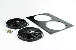 CSF Cooling - Racing & High Performance Division - CSF Cooling 8180 Fan Shroud w/Dual 9" SPAL Fan for Porsche 944/924S - Image 1