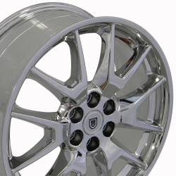 OE Wheels LLC - OE Wheels CA12-20080-6120-53C CA12 20x8 6x120 53mm Chrome - Image 2