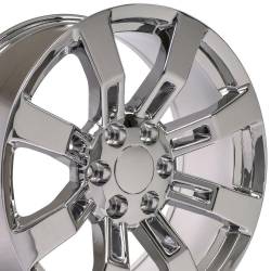 OE Wheels LLC - OE Wheels CA82 20x8.5 6x5.5 31mm Chrome CA82-20085-6550-31C - Image 3