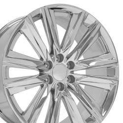 OE Wheels LLC - OE Wheels CA91-24100-6550-28C CA91 24x10 6x5.5 28mm Chrome - Image 3
