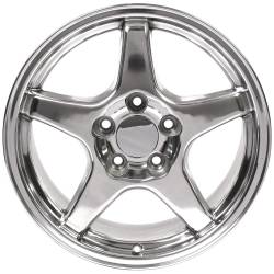 OE Wheels LLC - OE Wheels CV01 17x9.5 5x4.75 56mm Polished CV01-17095-5475-56P - Image 2