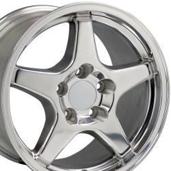 OE Wheels LLC - OE Wheels CV01 17x9.5 5x4.75 56mm Polished CV01-17095-5475-56P - Image 3
