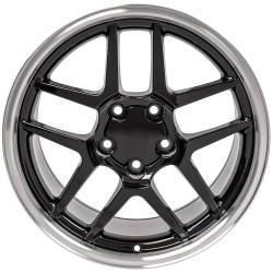 OE Wheels LLC - OE Wheels CV04 18x10.5 5x4.75 56mm Black/Machined CV04-18105-5475-56BM - Image 2