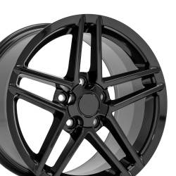 OE Wheels CV07A 17x9.5 5x4.75 54mm Black CV07A-17095-5475-54B