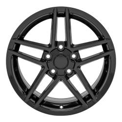 OE Wheels LLC - OE Wheels CV07A 17x9.5 5x4.75 54mm Black CV07A-17095-5475-54B - Image 2