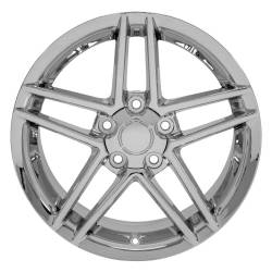 OE Wheels LLC - OE Wheels CV07A 17x9.5 5x4.75 54mm Chrome CV07A-17095-5475-54C - Image 2