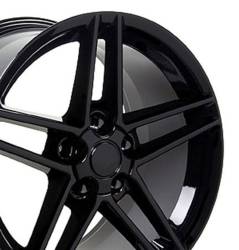 OE Wheels LLC - OE Wheels CV07A 18x9.5 5x4.75 56mm Black CV07A-18095-5475-56B - Image 3