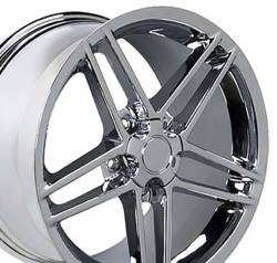 OE Wheels LLC - OE Wheels CV07A 18x9.5 5x4.75 56mm Chrome CV07A-18095-5475-56C - Image 3