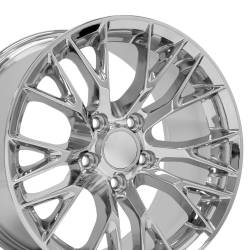 OE Wheels CV22 17x9.5 5x4.75 54mm Chrome CV22-17095-5475-54C
