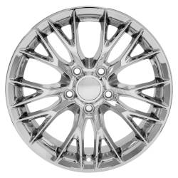 OE Wheels LLC - OE Wheels CV22 17x9.5 5x4.75 54mm Chrome CV22-17095-5475-54C - Image 2