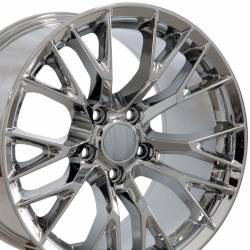 OE Wheels LLC - OE Wheels CV22 17x9.5 5x4.75 54mm Chrome CV22-17095-5475-54C - Image 3