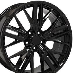 OE Wheels LLC - OE Wheels CV25 20x8.5 5x120 35mm Black CV25-20085-5120-35B - Image 3