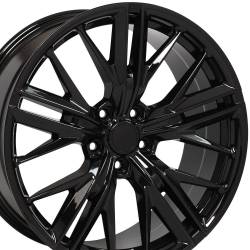 OE Wheels LLC - OE Wheels CV25 20x9.5 5x120 40mm Black CV25-20095-5120-40B - Image 1