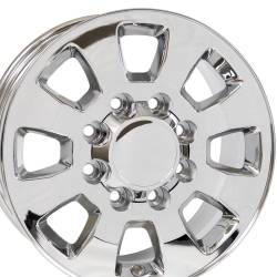 OE Wheels CV75A 18x8 8x6.5 12mm Chrome CV75A-18080-8650-12C