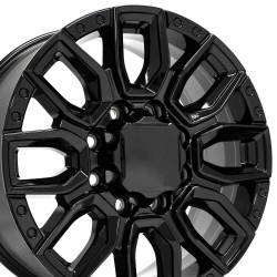 OE Wheels LLC - OE Wheels CV97B 20x8.5 8x180 47mm Gloss Black CV97B-20085-8180-47B - Image 3
