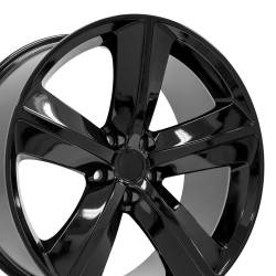 OE Wheels DG05 20x9 5x115 20mm Black DG05-20090-5115-20B