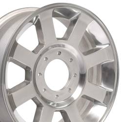 OE Wheels LLC - OE Wheels FR78-20080-8170-40P FR78 20x8 8x170 40mm Polished - Image 3