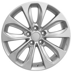 OE Wheels LLC - OE Wheels HY02 18x7.5 5x4.5 48mm Silver HY02-18075-5450-48S - Image 2