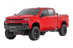 Rough Country Suspension Systems - Rough Country OV2 Running Boards Black Silverado/Sierra Crew 14009 - Image 2